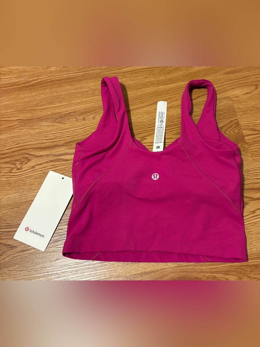 NEW lululemon Women’s Align Pink Sports Bra Tank | 2 - Picture 3 of 4